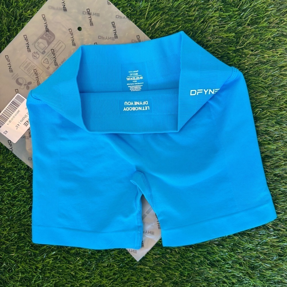 Dfyne impact shorts 4.5" glacier blue extra small - Picture 3 of 4